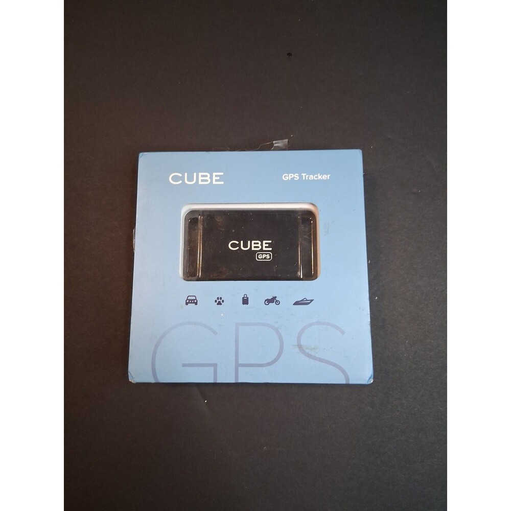 Cube GPS Tracker for Vehicles Assets Kids, Mini GPS Trackers for Dogs Car Device